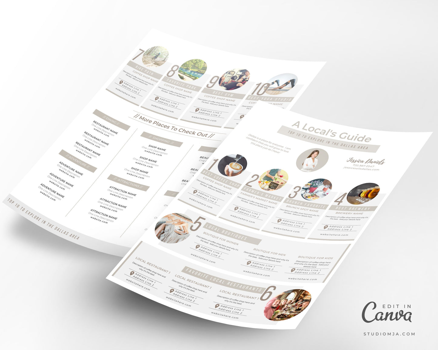 The Localist | Real Estate Guide Template