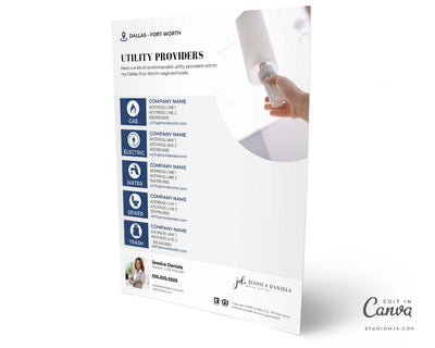 Utility Providers Checklist