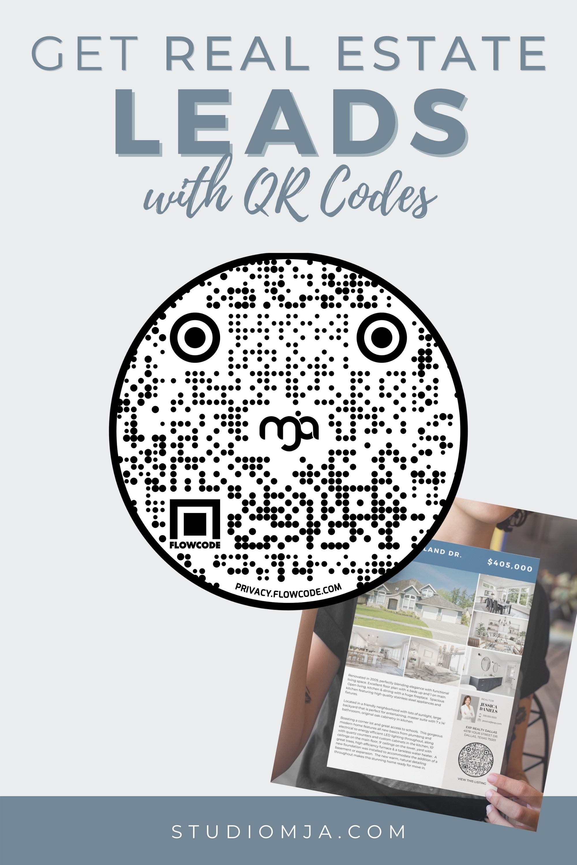 Real Estate Lead Generation With QR Codes – Studio MJA Real Estate ...