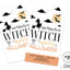 Just Flying By to Witch You a Happy Halloween - Halloween Pop By Gift Tag