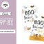 Boo Here is a Treat For You - Halloween Pop By Gift Tag