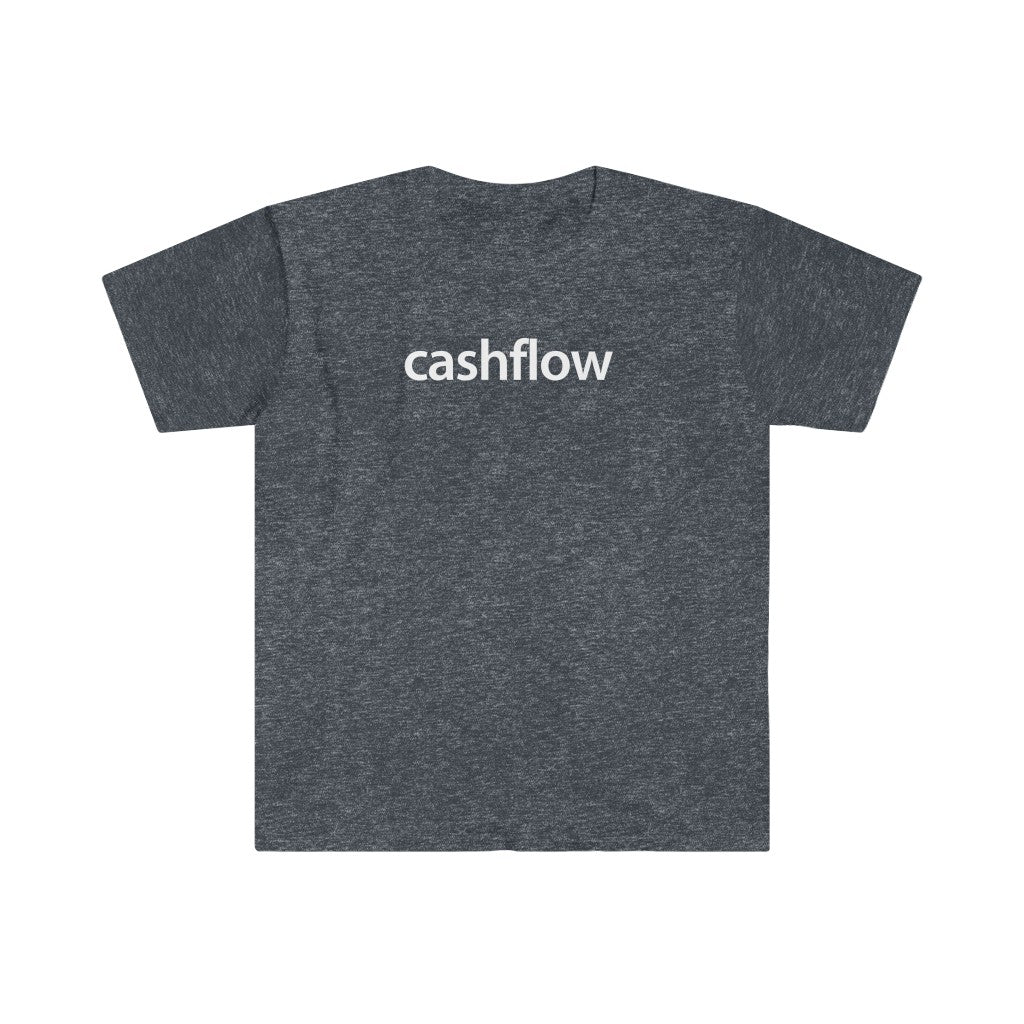 Real Estate T-shirt Cashflow | Men's Fitted Short Sleeve Tee