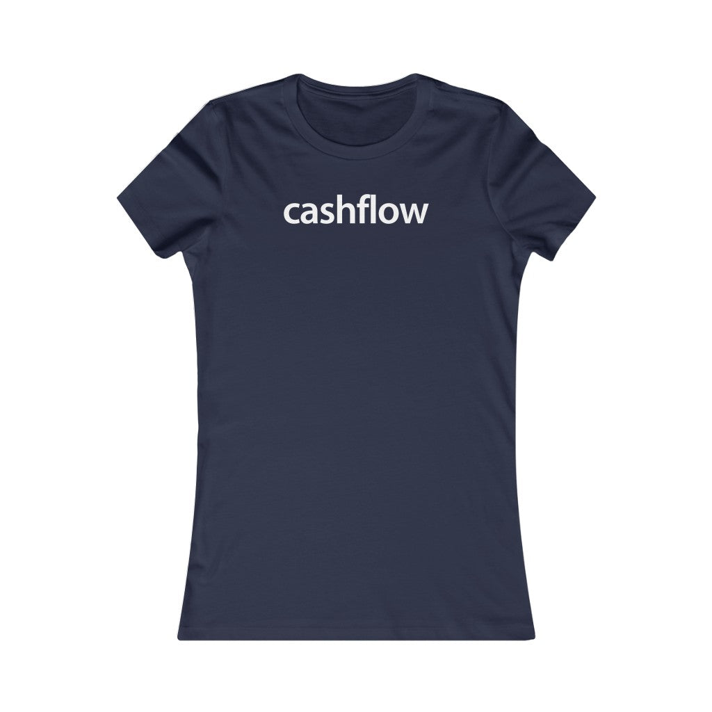 Women Real Estate T-Shirt | Cashflow - Fitted Tee in 3 Colors
