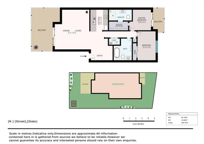 2D Color Floor Plans (Type 1)