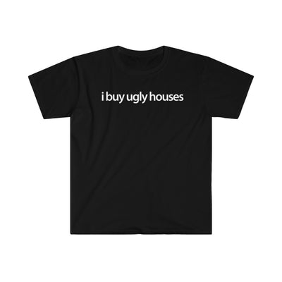 Real Estate T-shirt I Buy Ugly Houses | Men's Fitted Short Sleeve Tee