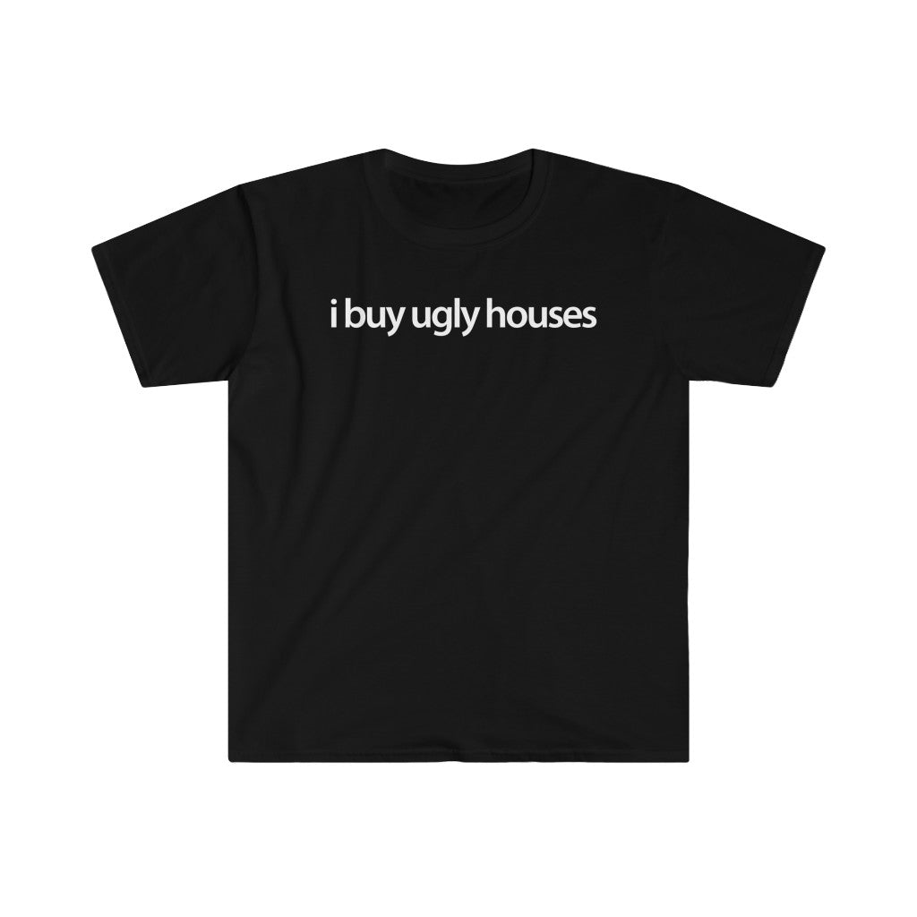 Real Estate T-shirt I Buy Ugly Houses | Men's Fitted Short Sleeve Tee