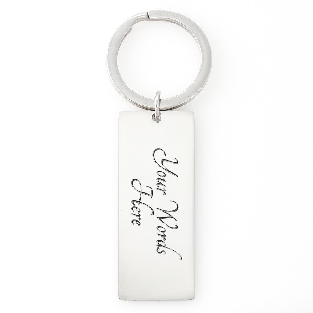 Home Sweet Home Personalized Keychain