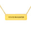 House Hunter Horizontal Plate Necklace