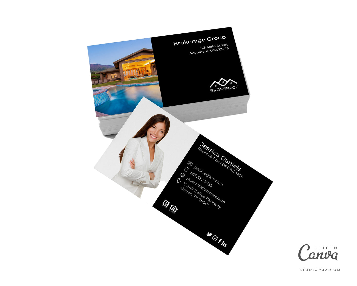 Realtor Business Card | Horizontal
