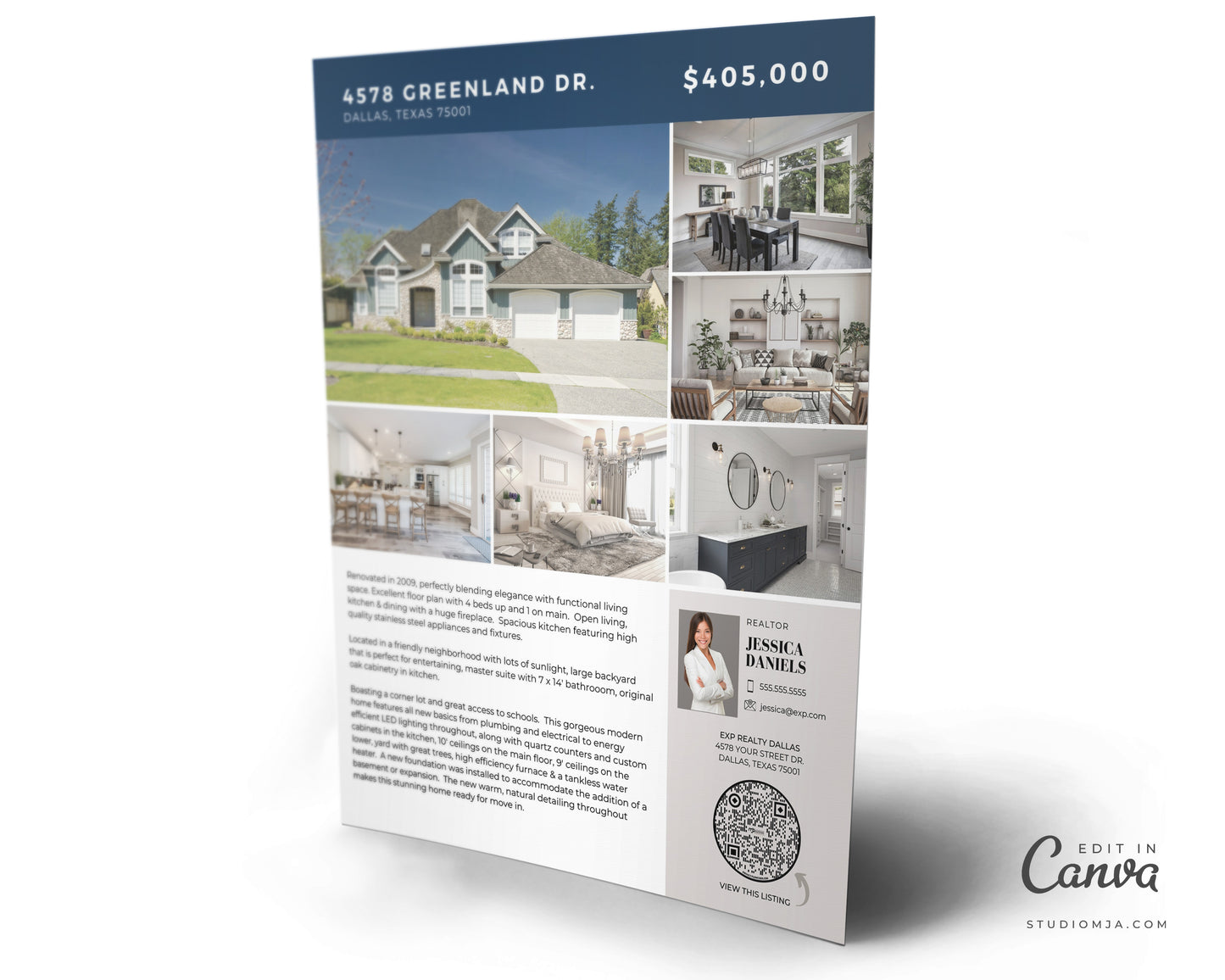 Chiswell | Real Estate Flyer Template