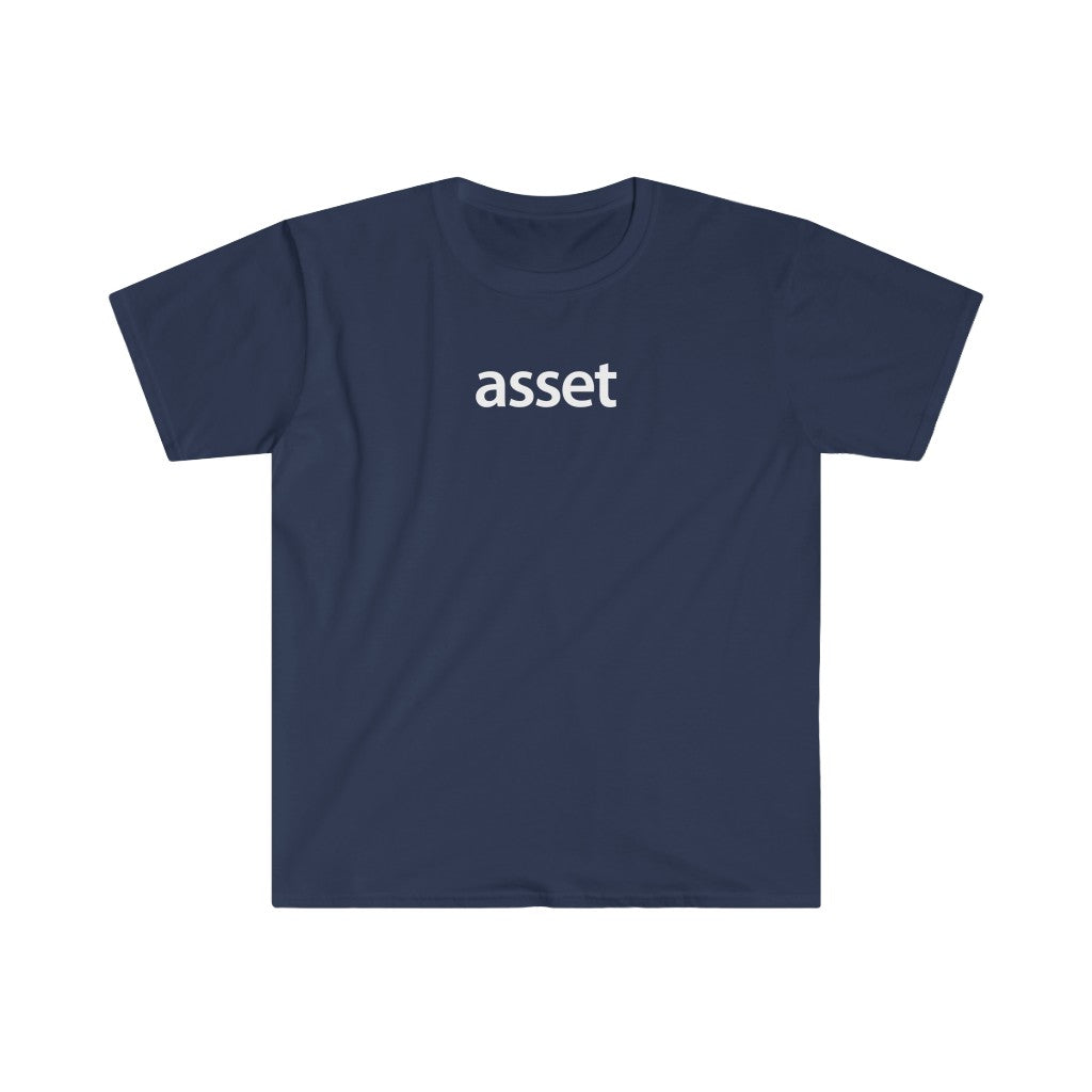 Real Estate T-shirt Asset | Men's Fitted Short Sleeve Tee