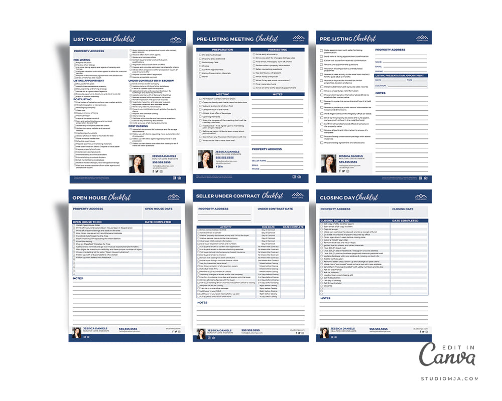 Listing Management Checklist Bundle