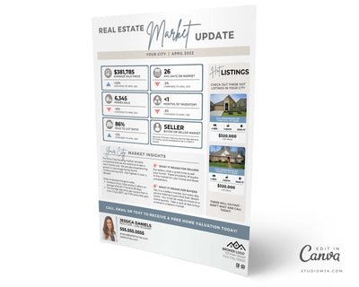 Market Update | Real Estate Flyer Template
