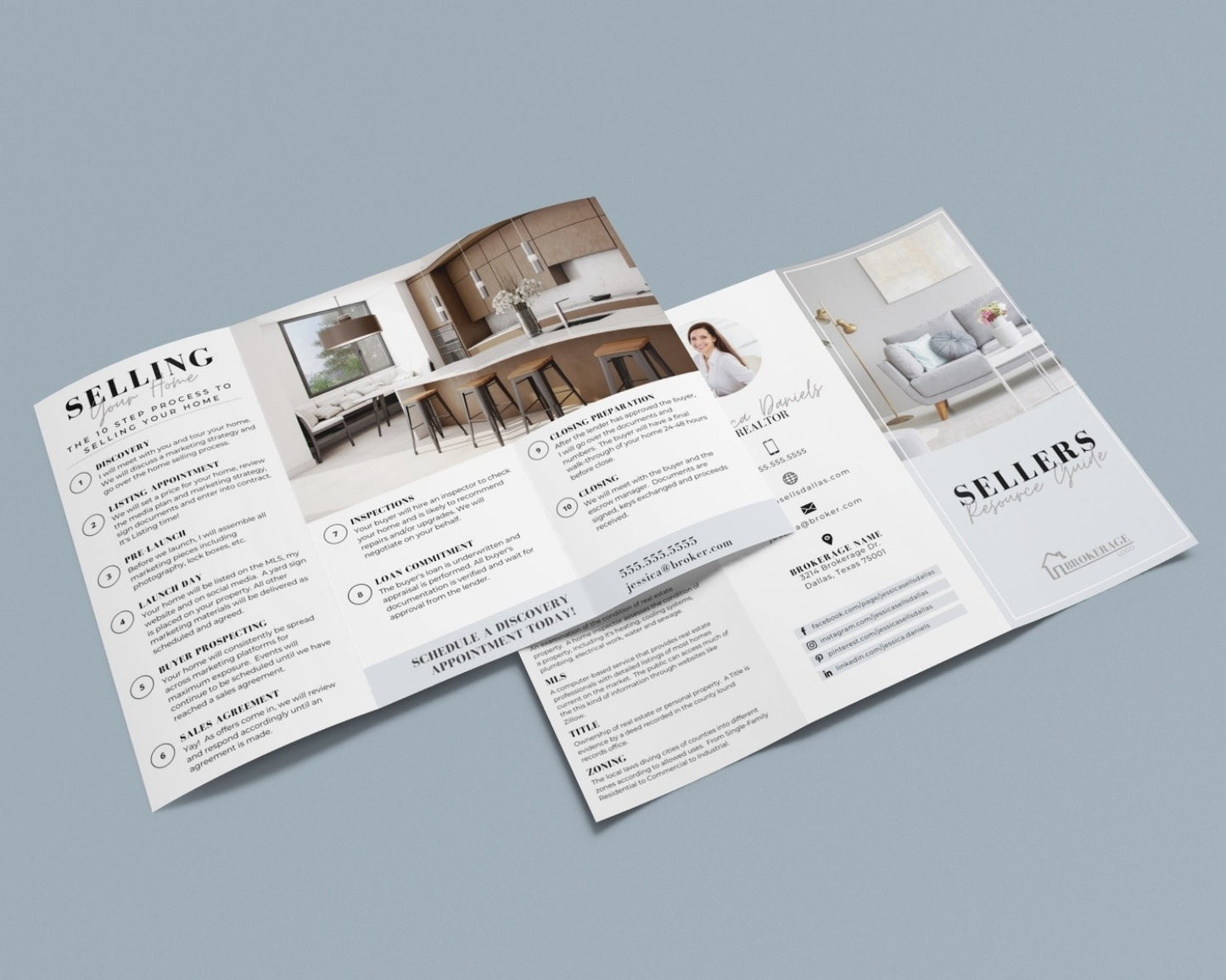 Real Estate Tri-Fold Brochure - Custom