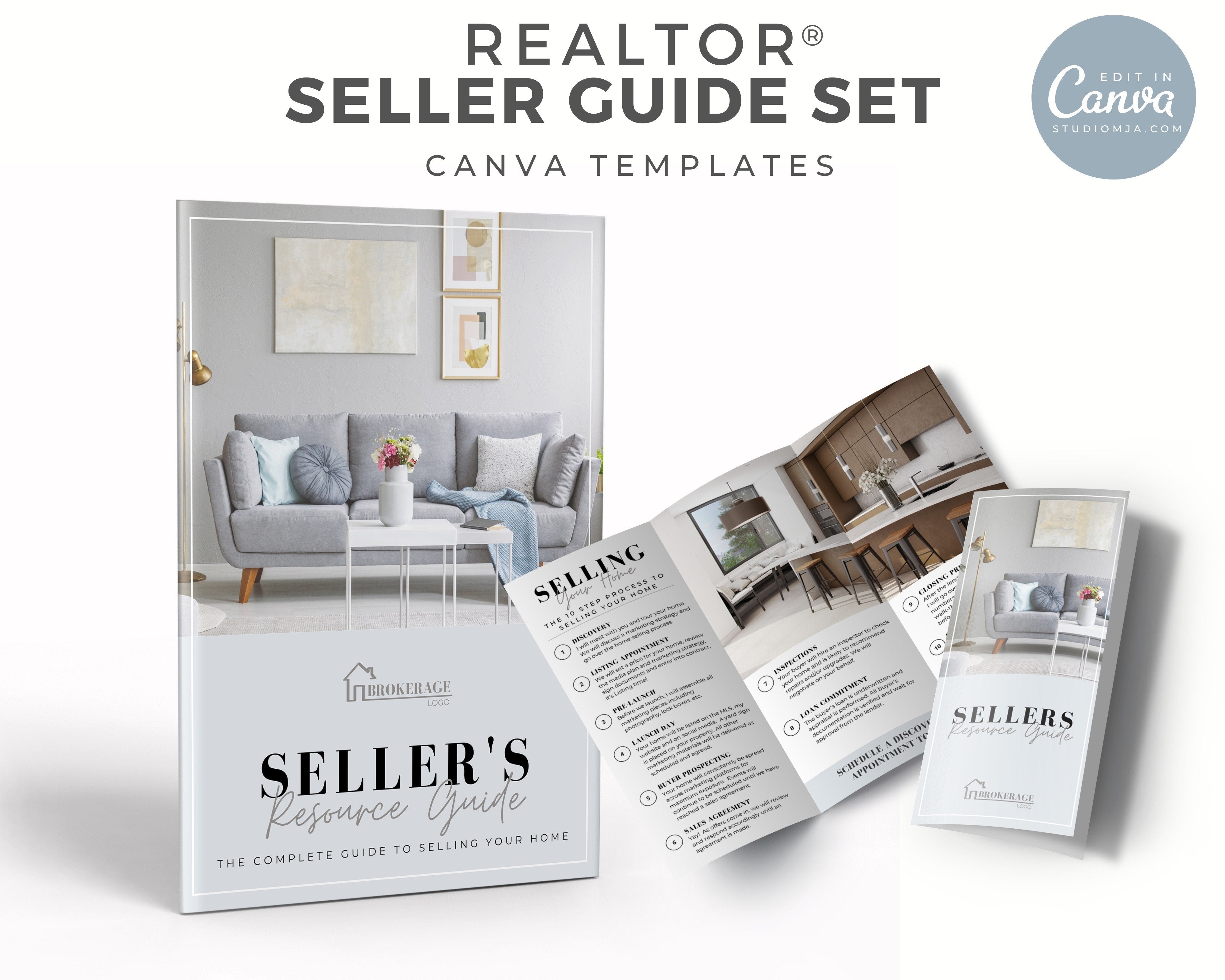 Buyer and Seller Guide BUNDLE | Real Estate Template – Studio MJA Real ...