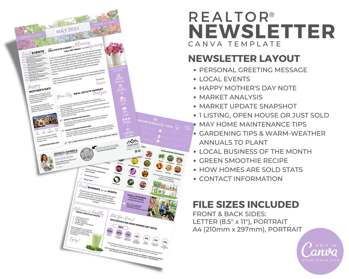 Realtor Newsletter Template | May 2022