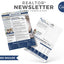 Realtor Newsletter Template - Bifold - 1st Quarter Bundle