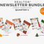 Realtor Newsletter Template - Year Bundle (Monthly)