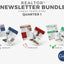 Realtor Newsletter Template - 1st & 2nd Quarter Bundle