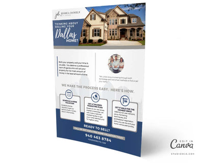 Thinking of Selling Your Home | Real Estate Flyer Template